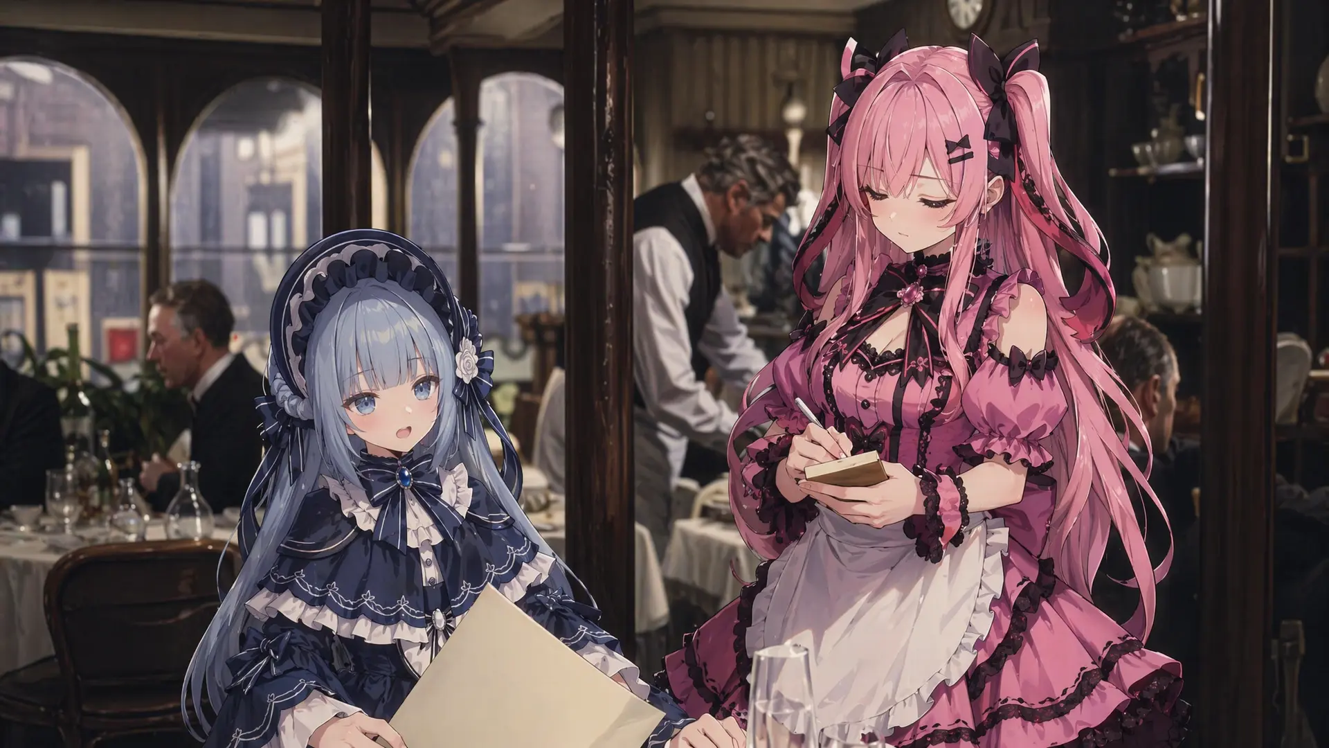 Replace the characters from image 2 and image 3 completely i