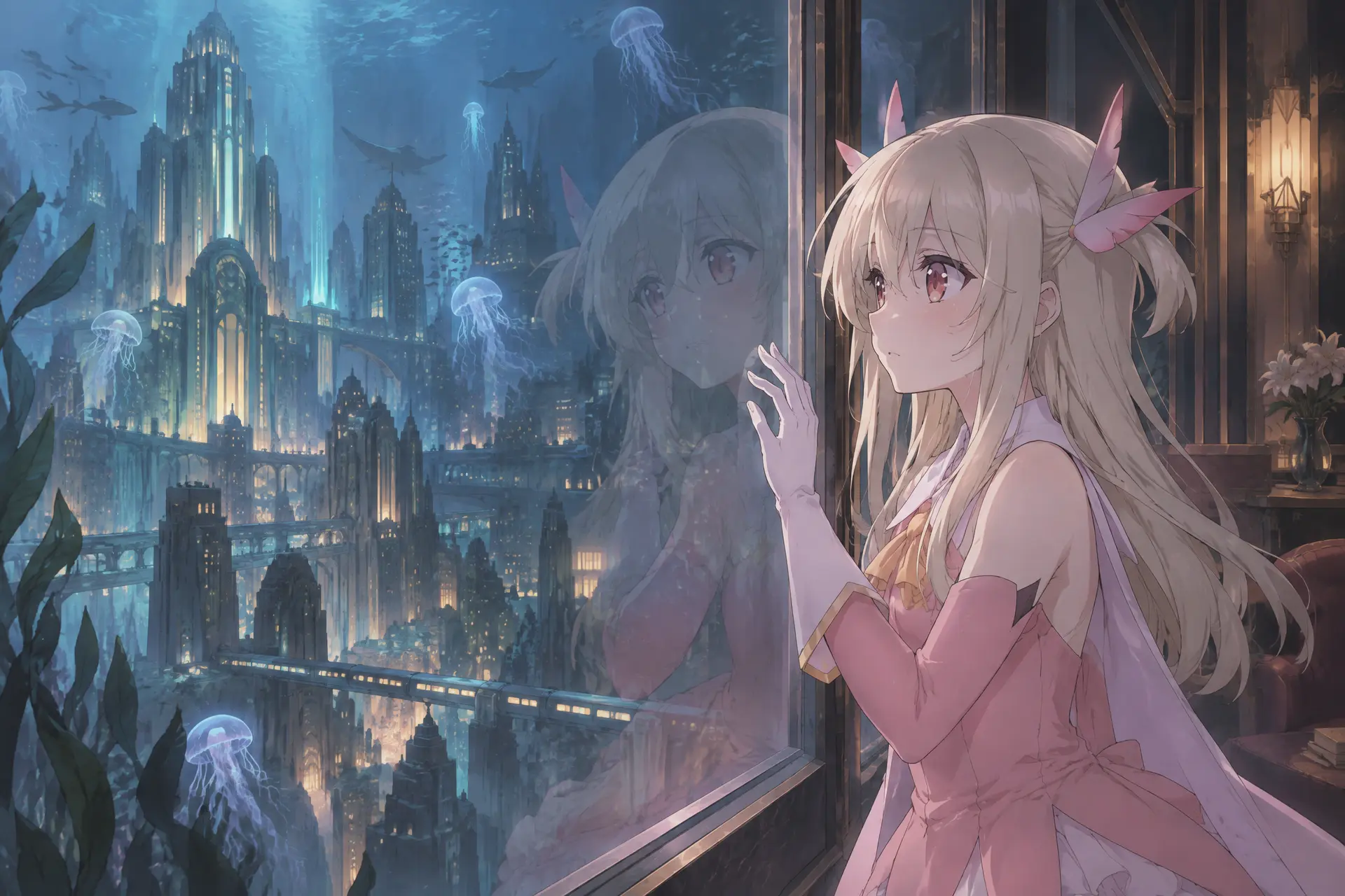 横版插画，水彩画质，数字动漫插画（Anime Illustration）风格;硬朗的粗线条，自然真实不僵硬;色彩与渲染以